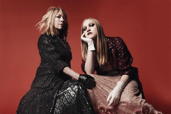 Kim Gordon and daughter, Coco for Marc Jacobs Fall 2015 campaign