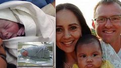 Richard Cushworth, and his wife, Mercedes Casanellas accuse hospital of switching their son at birth