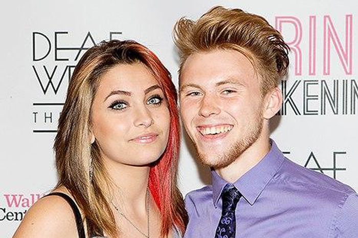 Paris Jackson and Chester at an event recently