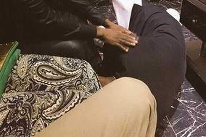 Pappy Kojo bows and sleeps on the floor for Obrafour