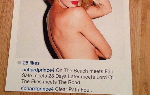 Richard Prince sells Instagram photos for  $90,000.