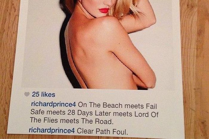 Richard Prince sells Instagram photos for  $90,000.