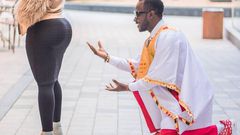 Okyeame Kwame and Annica Nsiah Appau
