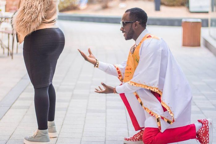 Okyeame Kwame and Annica Nsiah Appau
