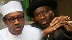 President Goodluck Jonathan and his main contender Muhammadu Buhari