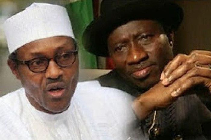 President Goodluck Jonathan and his main contender Muhammadu Buhari