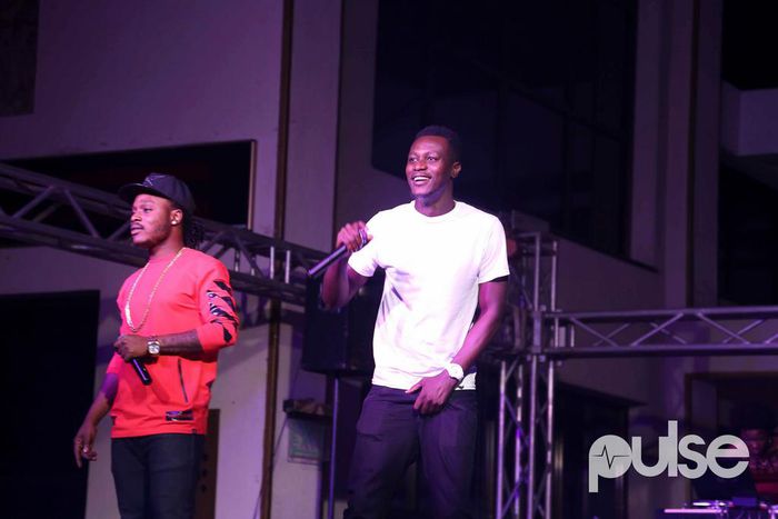 Keche performing at Ghana DJ Awards