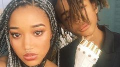Jaden Smith and Amandla Stenberg at prom