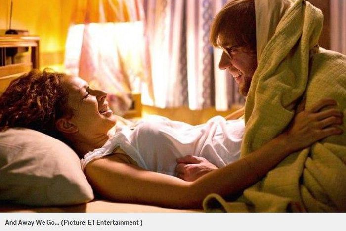 Man giving woman head