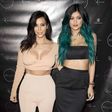 Kim Kardashian west and Kylie Jenner at an event