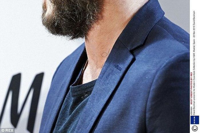 David Beckham shaves off bushy beard