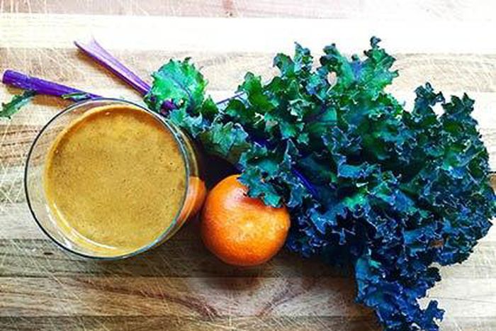 Bright Purple Kale & Sunshine Citrus Juice