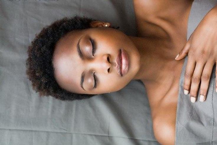 Woman sleeping