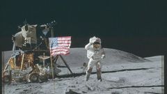 Pictures from Apollo mission to the moon over the years
