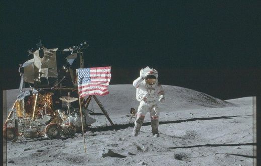 Pictures from Apollo mission to the moon over the years