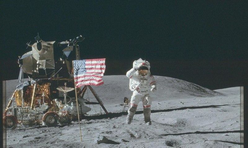 Pictures from Apollo mission to the moon over the years