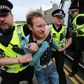 Scotland police arrest a man (illustrative purposes only)
