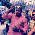 John Dumelo & Majid Michel selling pure water