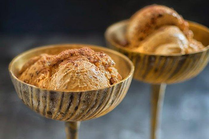 Salted caramel ice cream