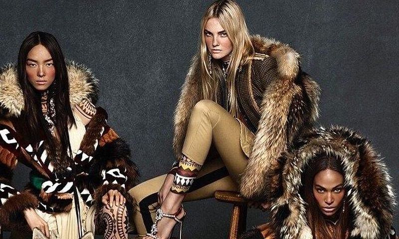 Joan Smalls, Fei Fei Sun and Caroline Trentini