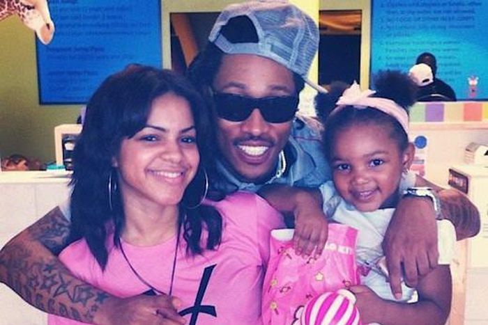 Future, Brittani and daughter