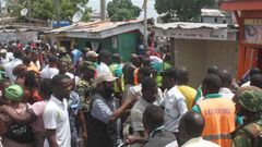 AMA leads massive demolishing exercise in Bukom with Ga traditional council