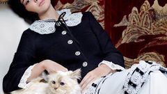 Kendall Jenner and Choupette Lagerfeld for Vogue Magazine September 2015 issue