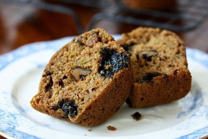 Whole wheat blueberry zucchini Muffins