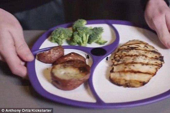 Smartplate is an app that measures the nutritional components in your food