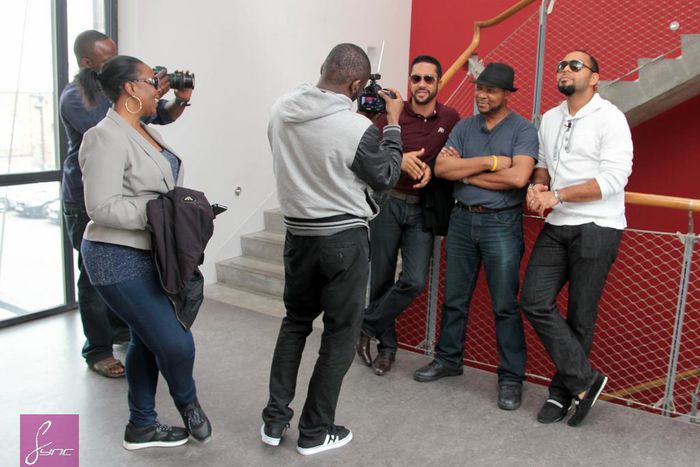 Majid Michel, Ramsey Nouah, Austin Chima arrive London for premiere