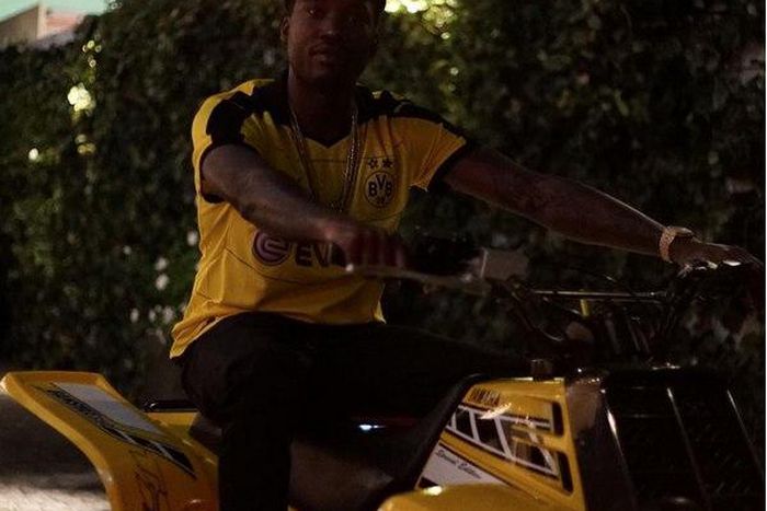 Meek Mill and his bike