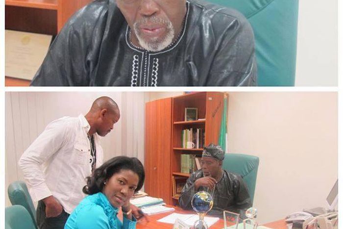 Olu Jacob stars as 'Speaker' in Stephanie Linus' upcoming directorial debut 'Dry'