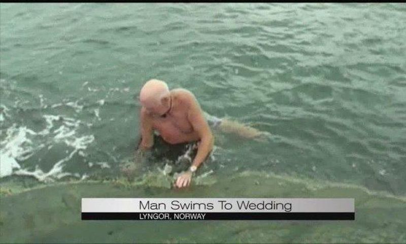 Epic groom