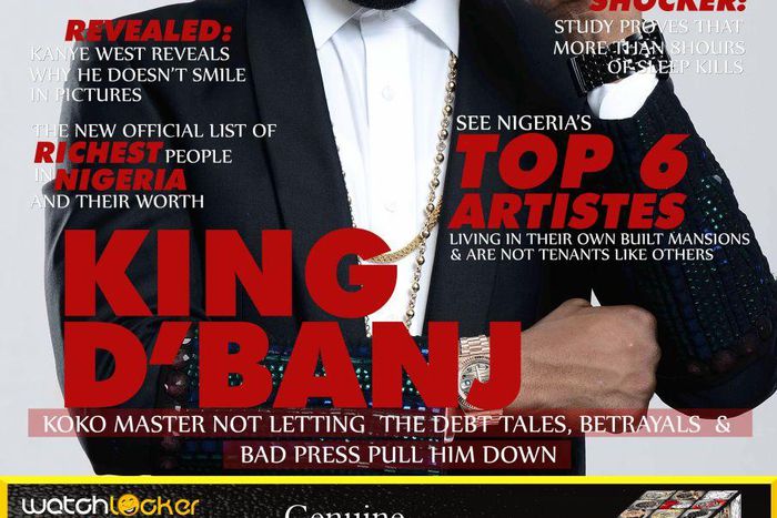 D'Banj covers Super Crush Magazine
