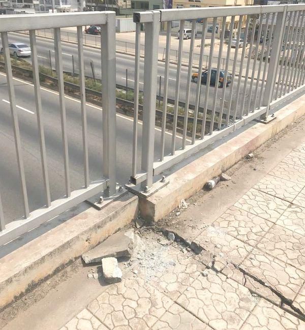 N1 footbridge in danger