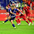 Japan needed a penalty to squeak past Vietnam