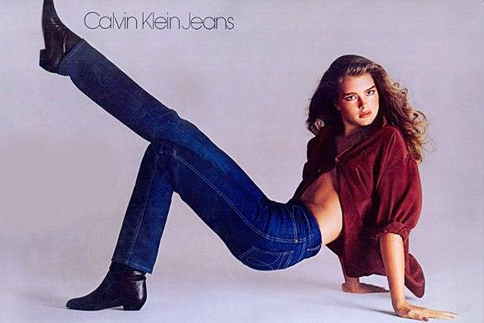 Calvin klein ad 1980 Brooke Shields