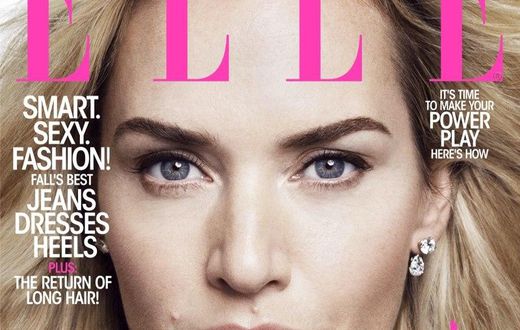 Kate Winslet for Elle magazine's 'Women in Hollywood' issue.