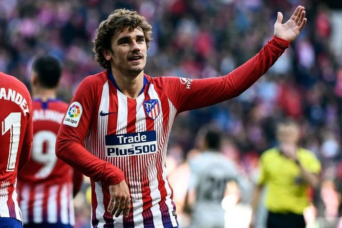 Antoine Griezmann kept up his prolific form in front of goal for Atletico