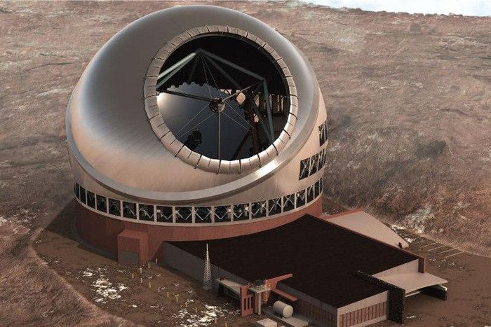 The Thirty Meter Telescope.