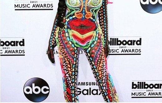 Whitenicious boss, Dencia on the 2015 Billboards Music Awards red carpet