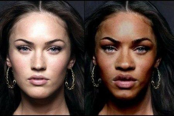 Race change makeovers are common in Hollwood