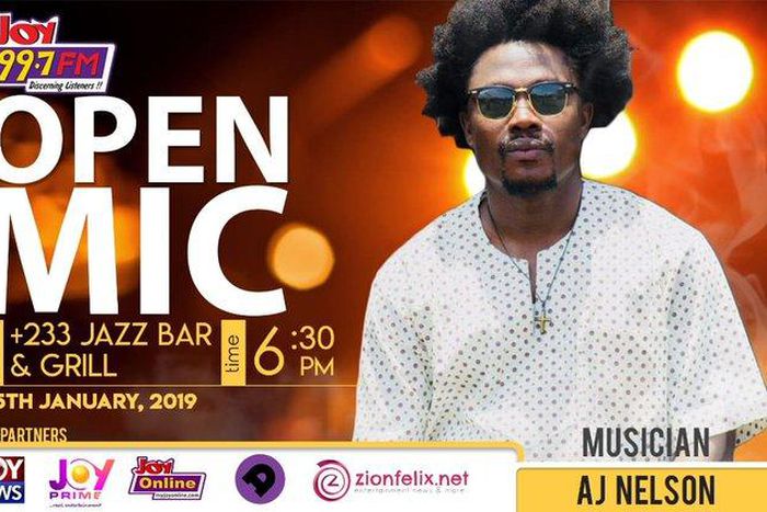 AJ Nelson on Joy FM Open Mic