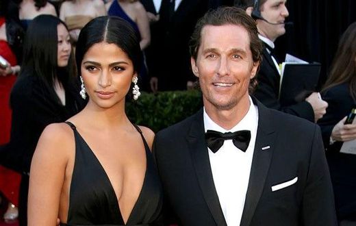 Matthew McConaughey and wife Camila Alves