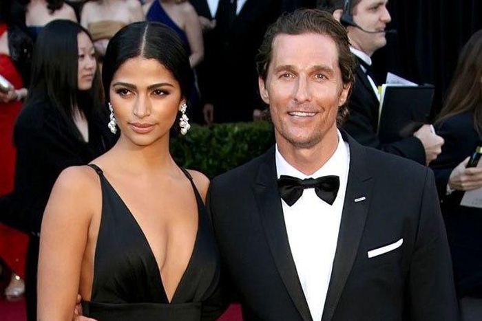 Matthew McConaughey and wife Camila Alves