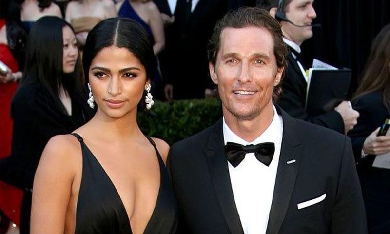 Matthew McConaughey and wife Camila Alves