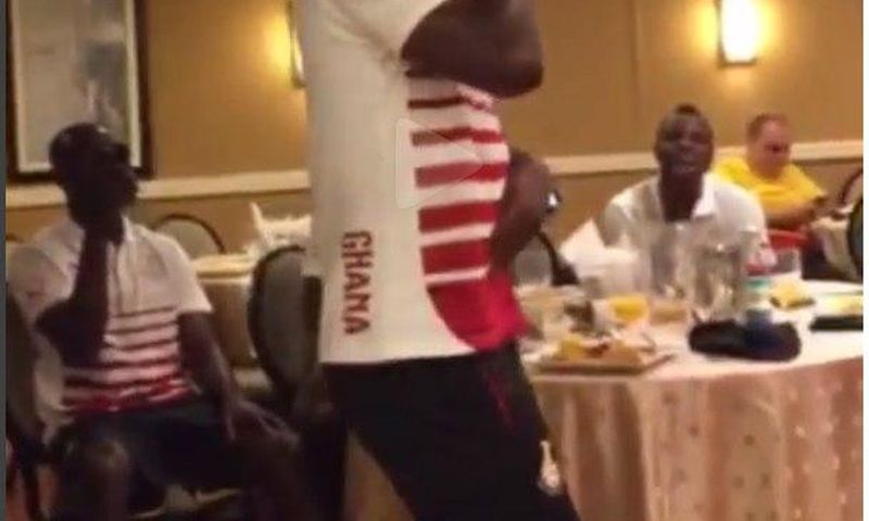 Fatau Dauda dance moves impress Avram Grant and Black Stars