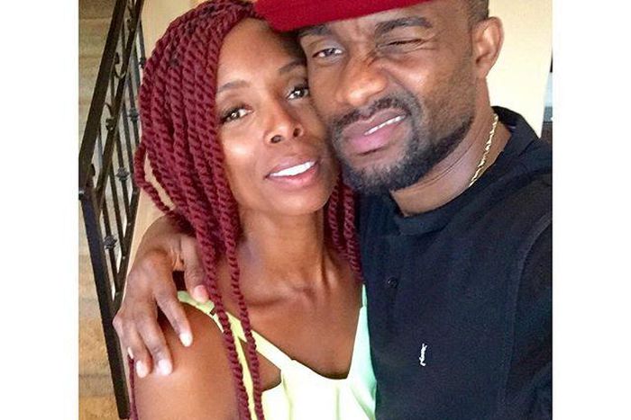 Tasha Smith and Fally Ipupa