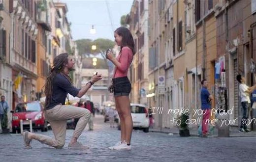 The proposal of a lifetime 