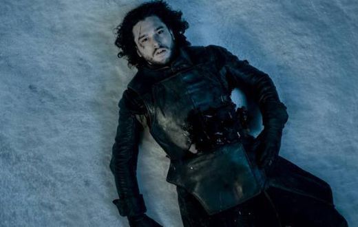 Kit Harington as Jon Snow in the season 5 finale of "Game of Thrones.